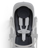 Cybex Newborn Nest - kokon niemowlęcy do wózków z pełnym odchyleniem, z poduszką pod głowę i oddychającą siatką • Navy