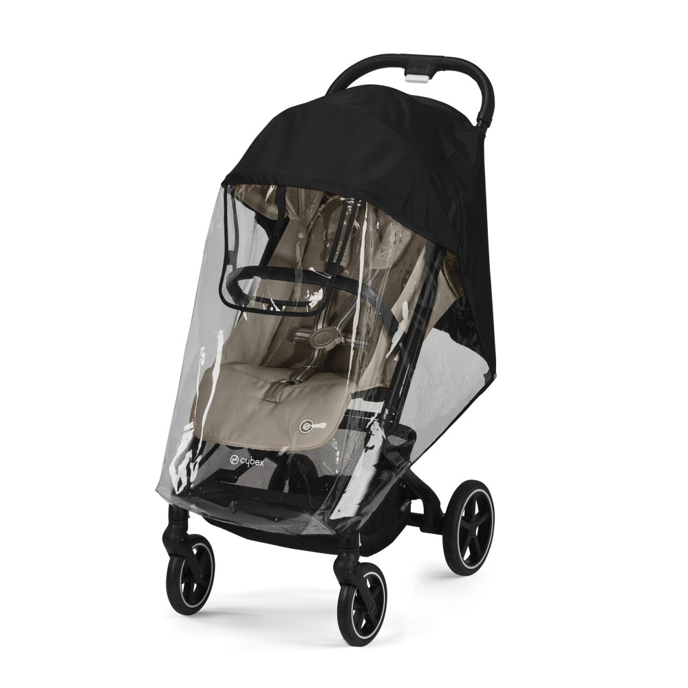 Cybex Beezy Folia Przeciwdeszczowa - przezroczysta osłona dla wózka Beezy, chroni przed wiatrem i deszczem • Transparent