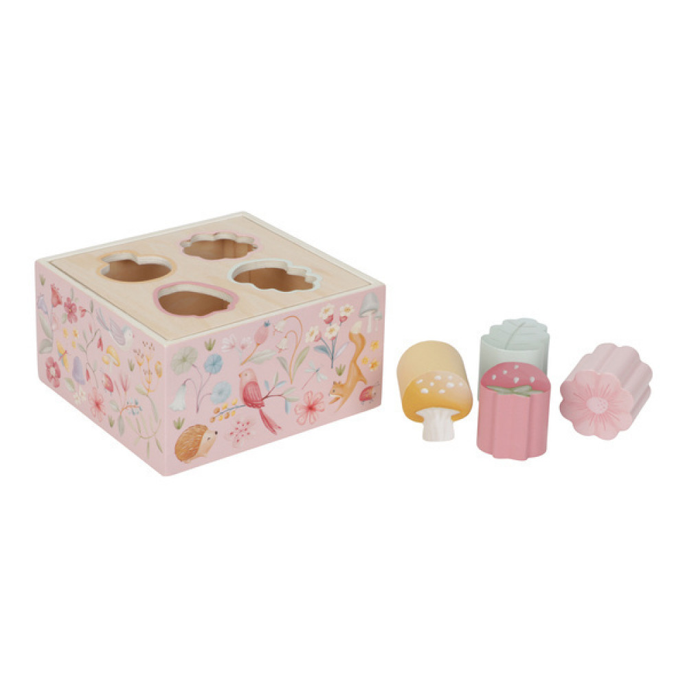 Little Dutch - drewniany sorter Fairy Garden FSC (LD7347) • 18 mc+