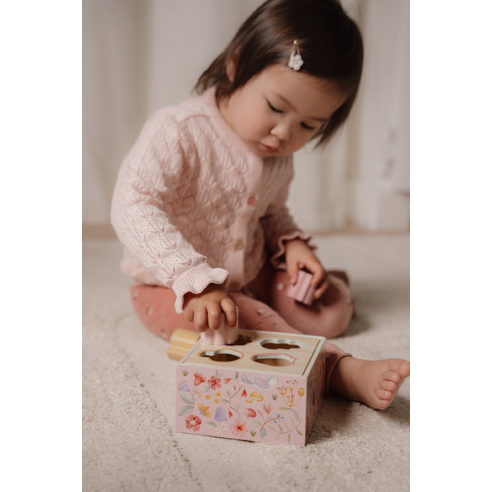 Little Dutch - drewniany sorter Fairy Garden FSC (LD7347) • 18 mc+