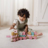 Little Dutch - drewniany pociąg z klockami FSC (LD7354) • Fairy Garden