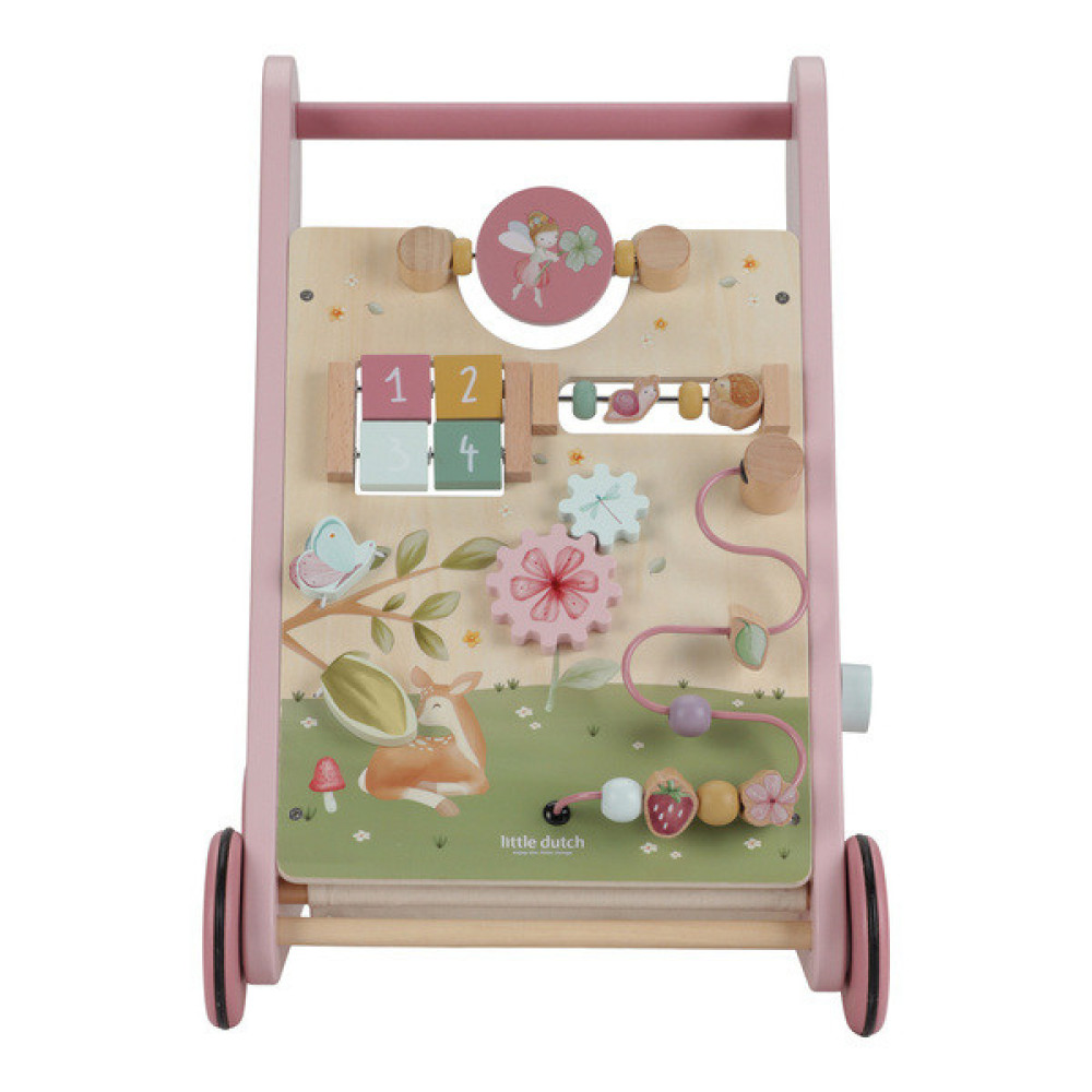 Little Dutch - drewniany chodzik edukacyjny Fairy Garden FSC (LD7332) • 12mc+