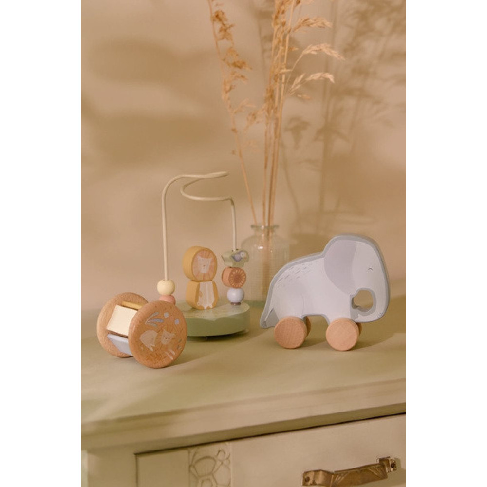 Little Dutch - drewniany zestaw prezentowy Safari Friends (LD7456) • 1 rok+