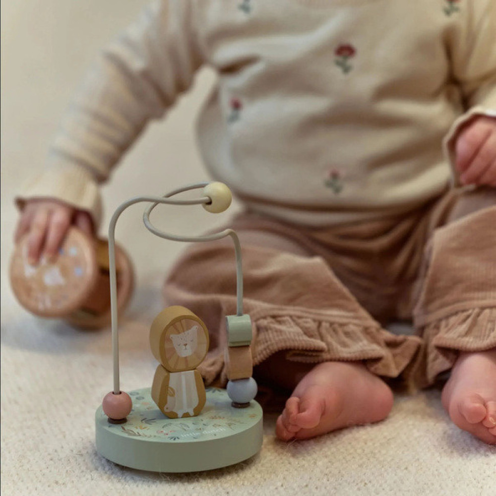 Little Dutch - drewniany zestaw prezentowy Safari Friends (LD7456) • 1 rok+