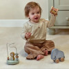 Little Dutch - drewniany zestaw prezentowy Safari Friends (LD7456) • 1 rok+