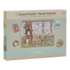 Little Dutch - drewniane puzzle dźwiękowe Forest Friends (LD7240) • 1 rok+