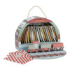 Little Dutch - kalendarz adwentowy z drewnianym pociągiem w walizeczce FSC (LD4880) • 2+