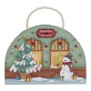 Little Dutch - kalendarz adwentowy z drewnianym pociągiem w walizeczce FSC (LD4880) • 2+