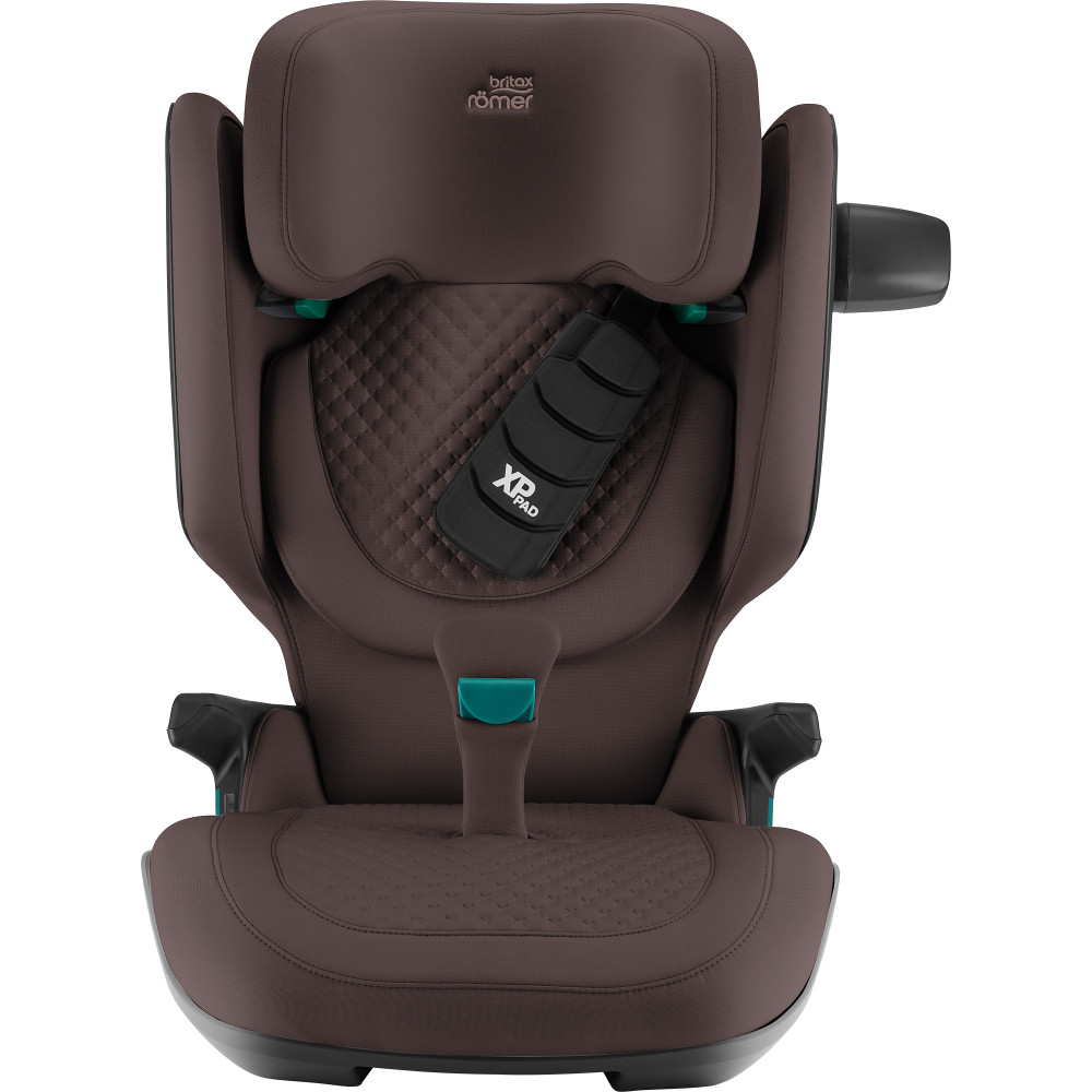 Britax Romer Kidfix Pro - fotelik samochodowy  dla dzieci (3.5 - 12lat/100 - 150cm), systemy bezpieczeństwa: SICT, XP-PAD, SecureGuard • LUX Chocolate