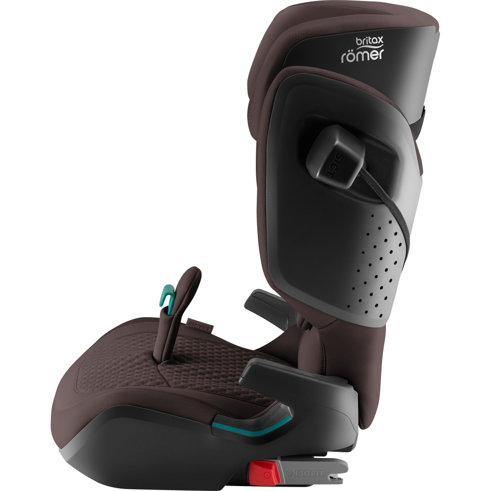 Britax Romer Kidfix Pro - fotelik samochodowy  dla dzieci (3.5 - 12lat/100 - 150cm), systemy bezpieczeństwa: SICT, XP-PAD, SecureGuard • LUX Chocolate