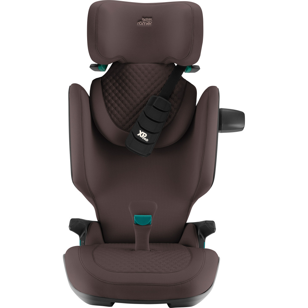 Britax Romer Kidfix Pro - fotelik samochodowy  dla dzieci (3.5 - 12lat/100 - 150cm), systemy bezpieczeństwa: SICT, XP-PAD, SecureGuard • LUX Chocolate