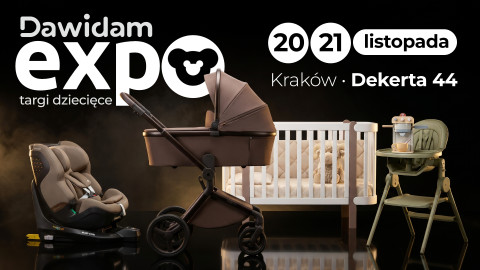 Dawidam EXPO - targi dziecięce • Kraków, Jana Dekerta 44 • 20-21 listopada 2026