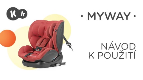 Kinderkraft Myway Red автокрісло