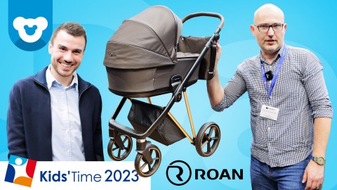 Wózek Roan IVI. Nowości Roan 2023 na targach KIDS TIME