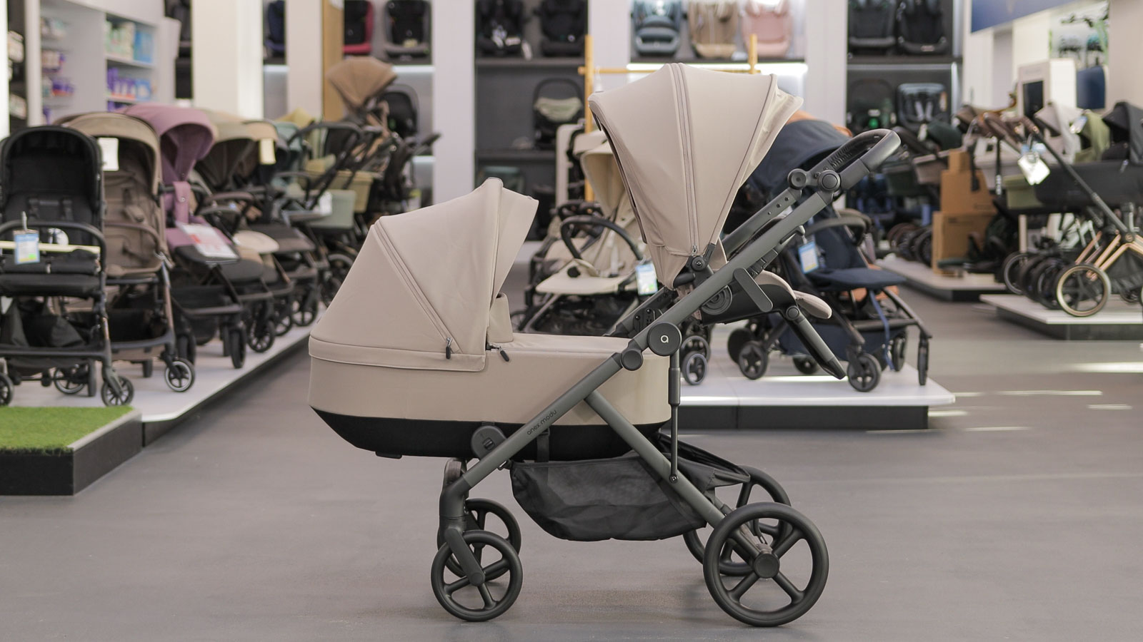 Відео огляд дитячої коляски Anex Modu для близнюків, двійнят, погодок та однієї дитини від dawidam.pl