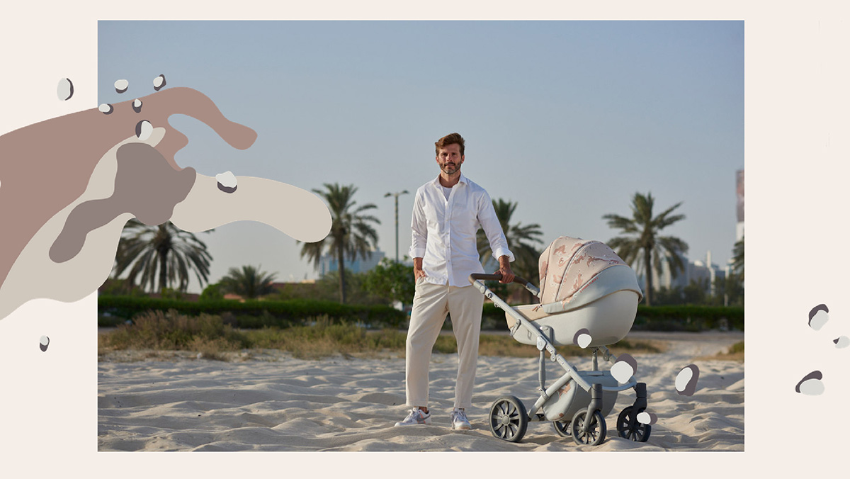 Wózek wielofunkcyjny Anex m/type Desert Hide kolory pustyni