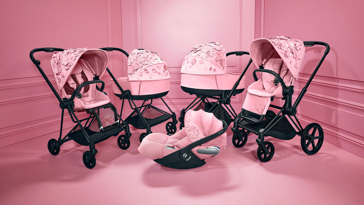Cybex Fashion Collections, Design Collaborations wózki, foteliki