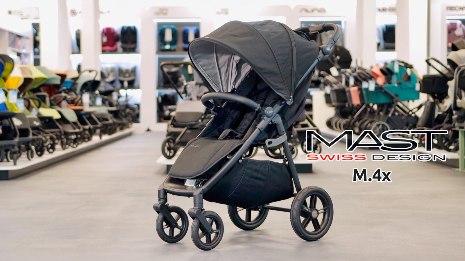 Ranking wózków spacerowych 2023 Mast M4x