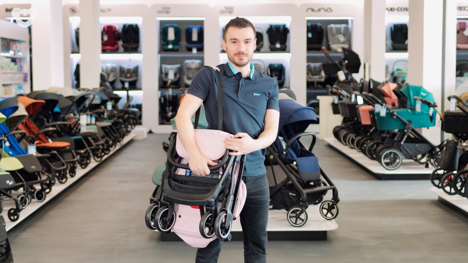 Silver Cross Clic w bagażu podręcznym do samolotu