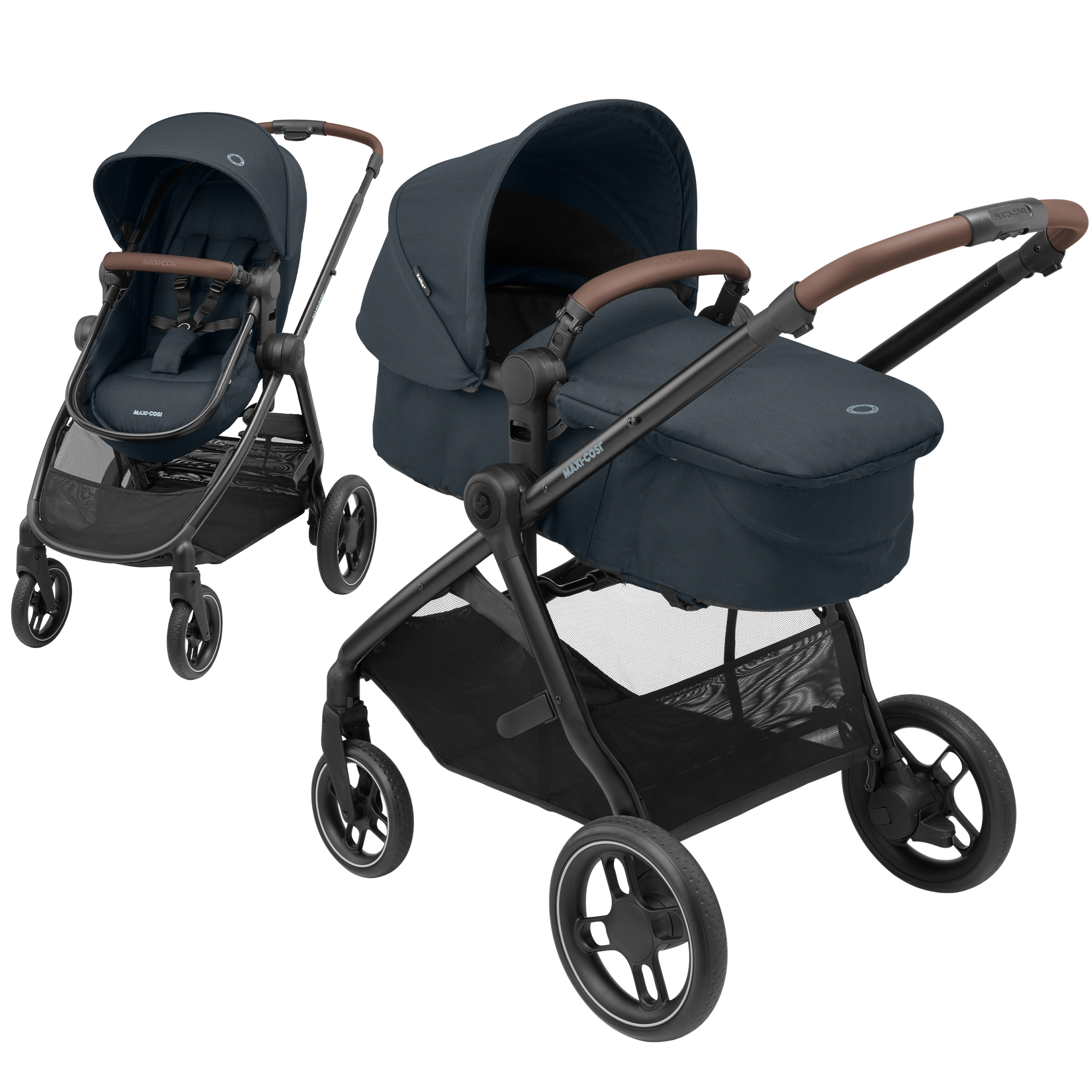 3児ままページです！ Детский трехколесный велосипед MoMi Ivi Beige поворотное сиденье