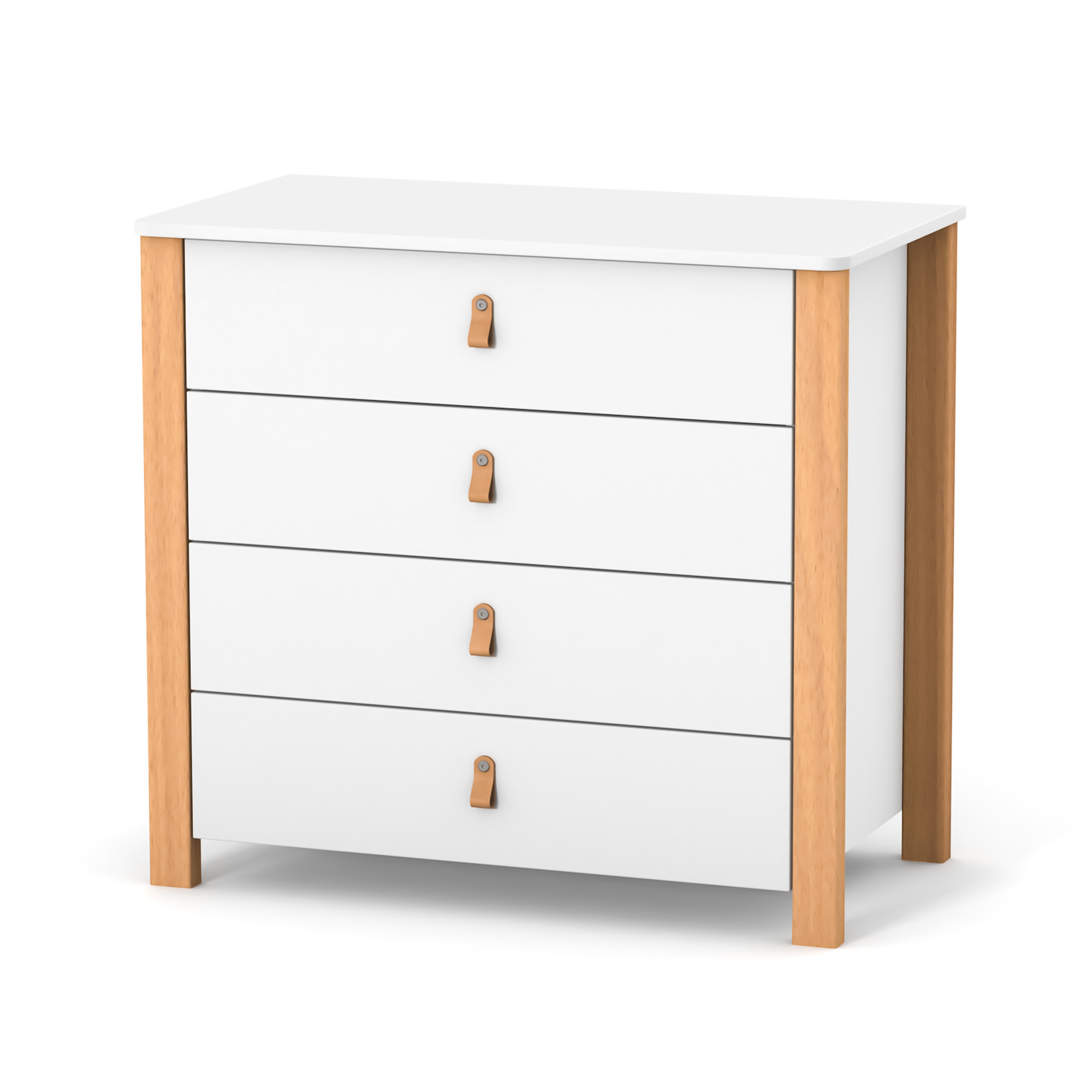Veres Monaco - дитячий комод (90 см) • White Natural купити в