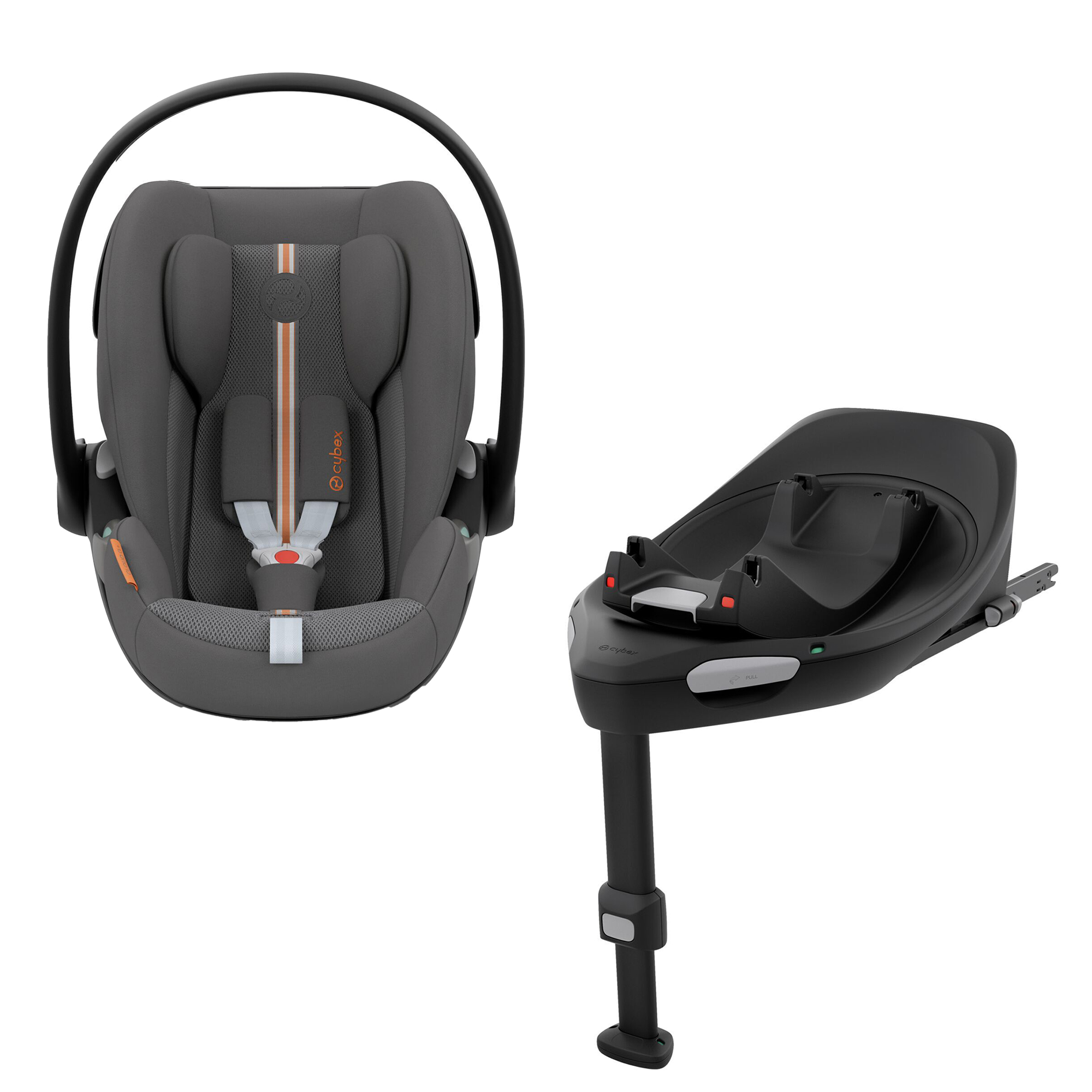 Cybex Cloud G i-Size розкладне автокрісло для немовля з базою