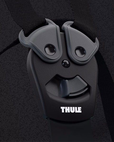 П'ятиточкові ремені безпеки Thule Yepp Nexxt Maxi Frame Mount дитяче велокрісло