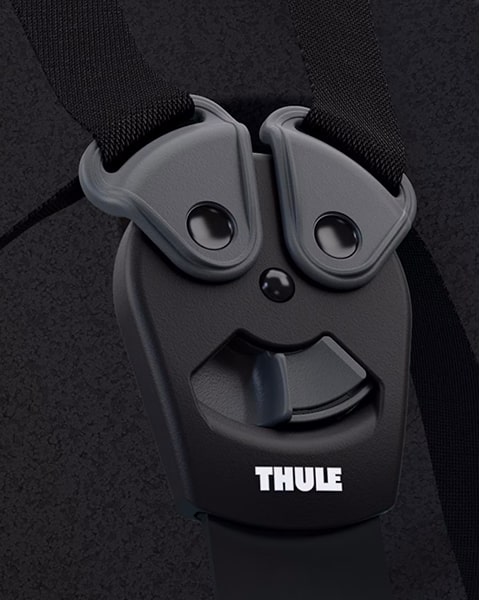 П'ятиточкові ремені безпеки Thule Yepp Nexxt Maxi Rack Mount дитяче велокрісло