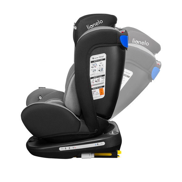 Komfortowe podróże w regulowanym siedzisku Lionelo Bastiaan