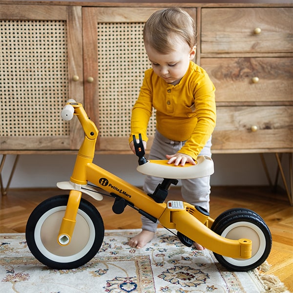 Petite Mars Turbo wielofunkcyjny rowerek trójkołowy dla dzieci 5w1