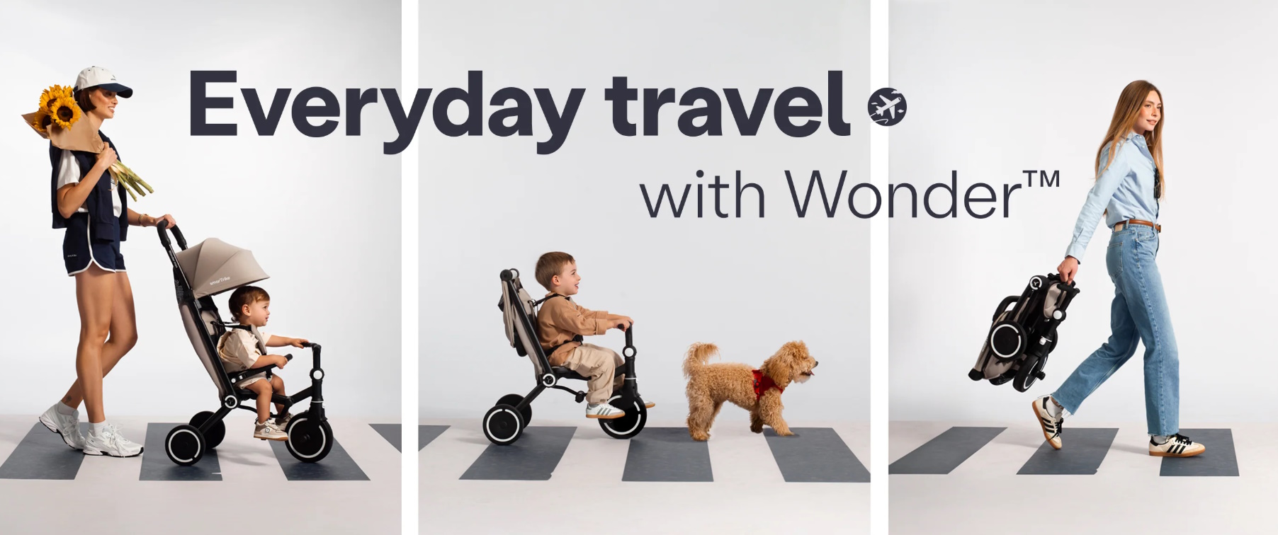 Rowerek z funkcją wózka smarTrike Wonder MAX dla dzieci w wieku od 6 miesięcy do 3 lat