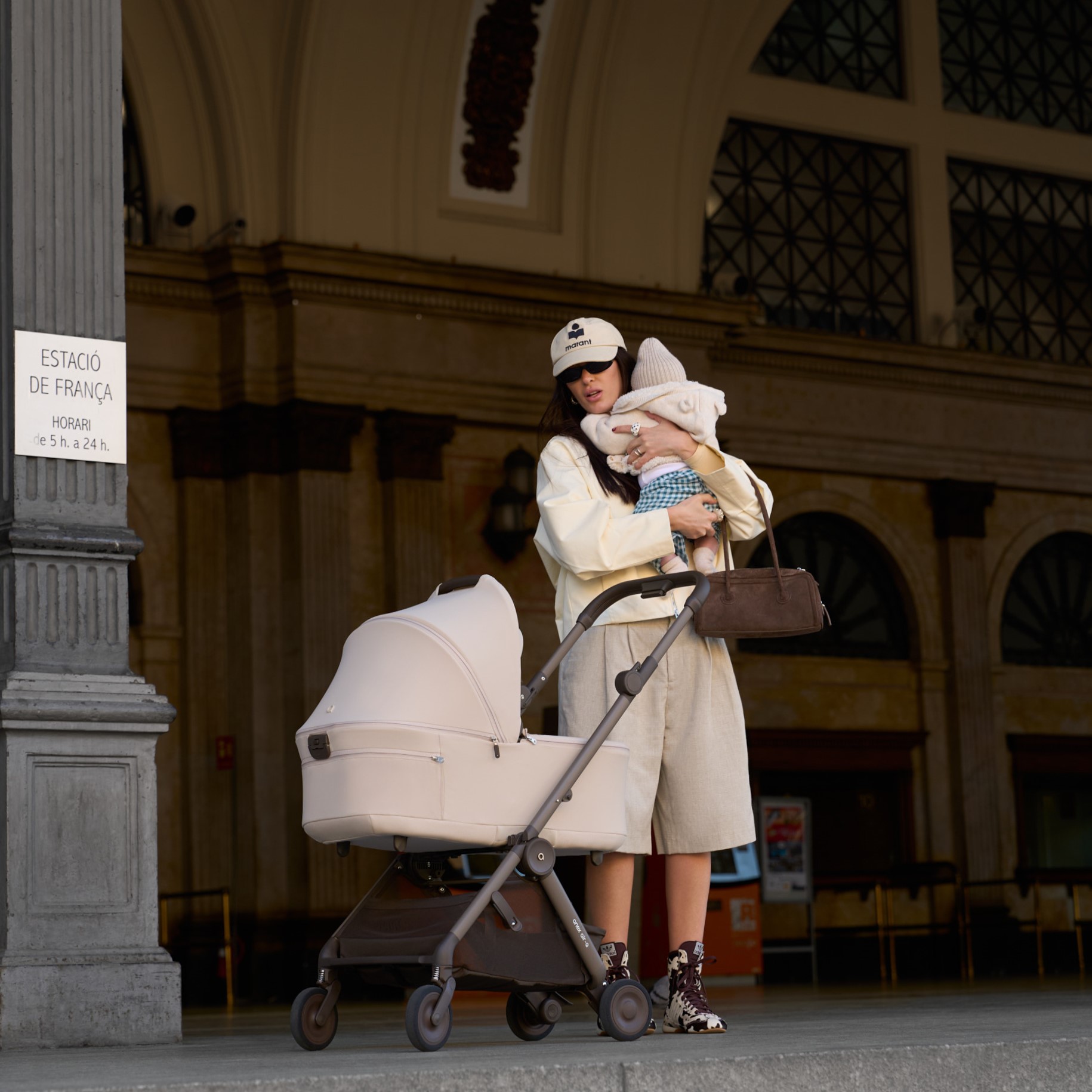  легка дитяча коляска 2в1 зі складаною люлькою Anex Air-Q