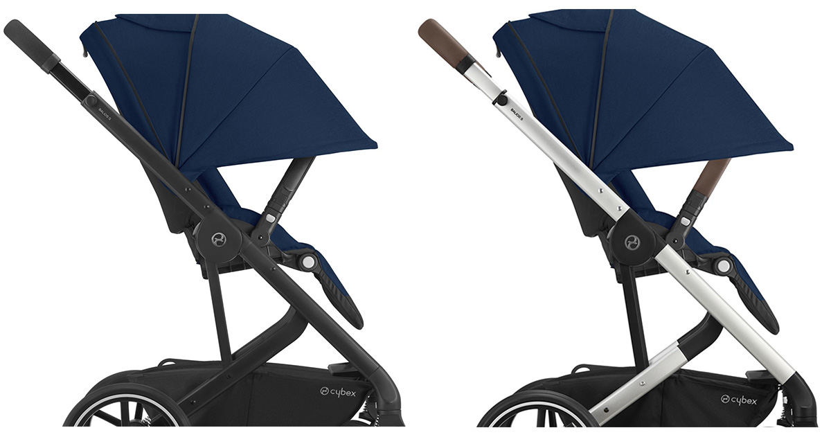 Cybex Balios S Lux stelaż srebrny SLV oraz czarny BLK