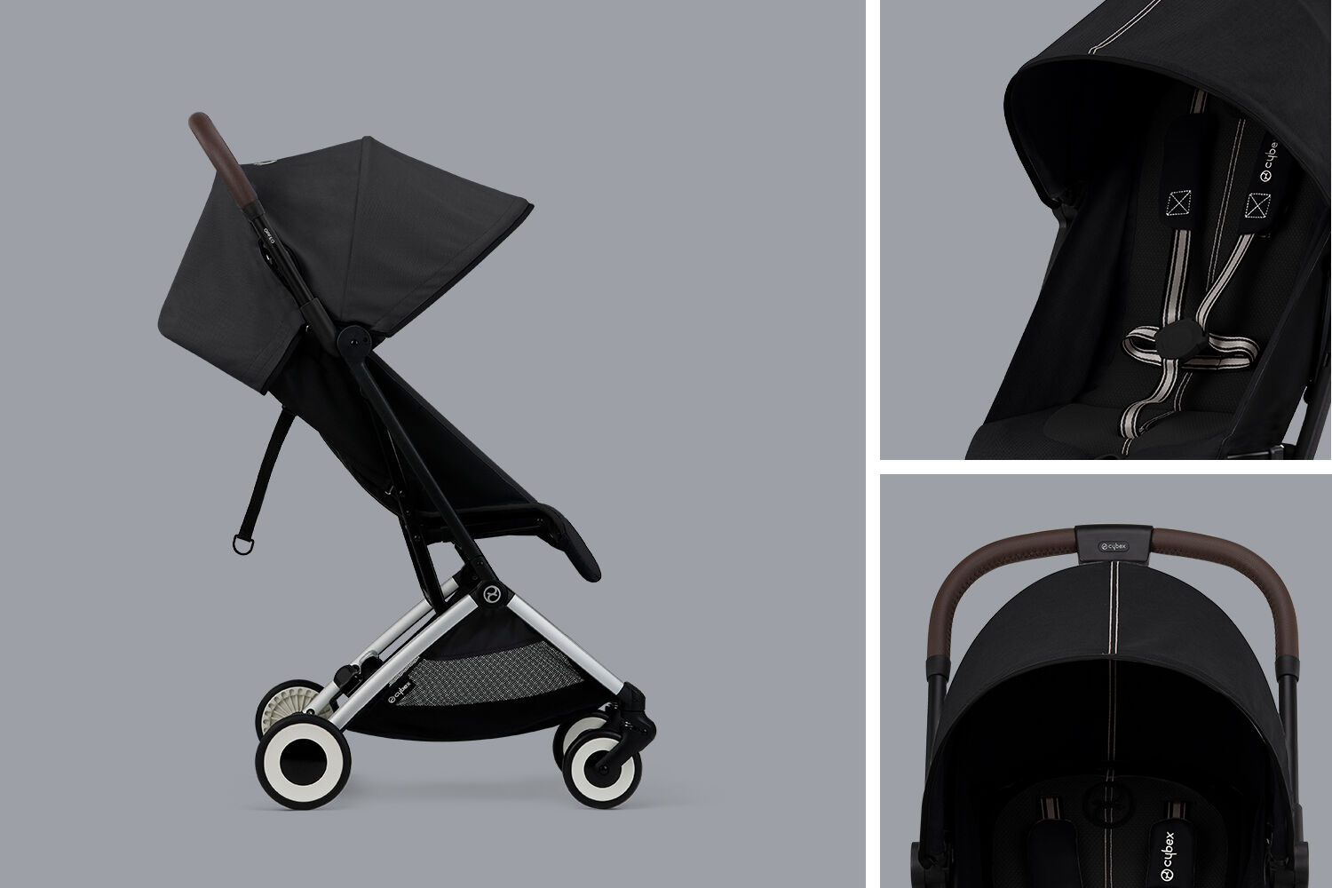 Cybex Orfeo Moon Black прогулянкова коляска 2023 