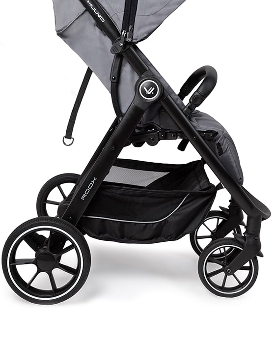 Duże żelowe koła Muuvo Roox wózek spacerowy