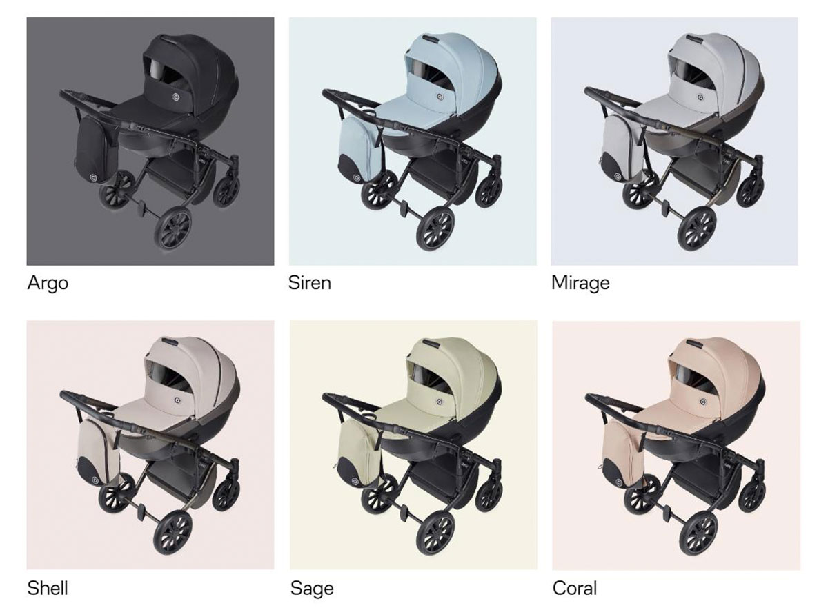 nowe kolory Anex m/type 2023 wózek dziecięcy