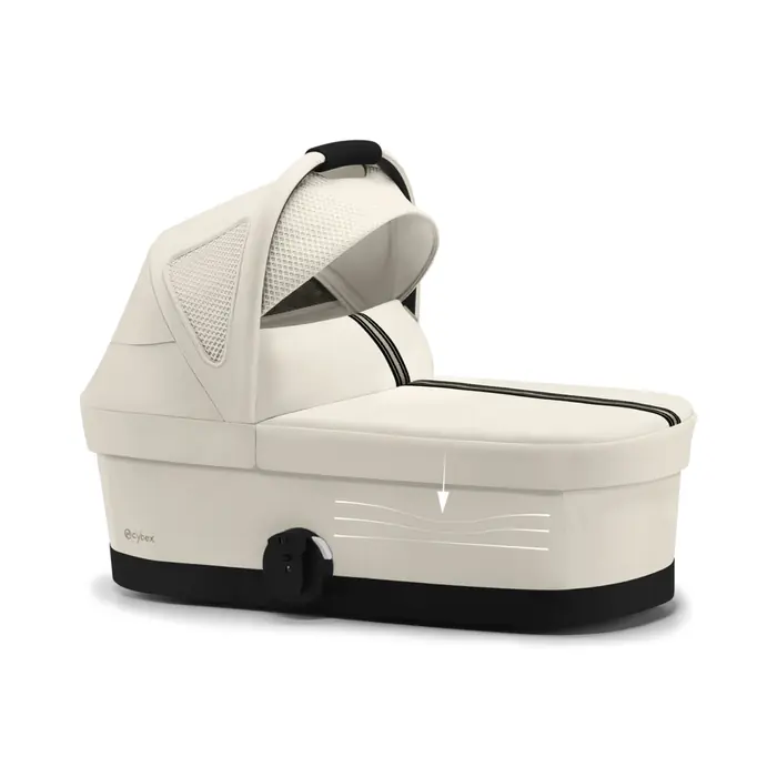 М'який пінний матрац, Cybex Cot S - люлька (без рами) для певних колясок Cybex Gold, зокрема Avi Spin, від народження приблизно до 6 місяців • Stormy Blue