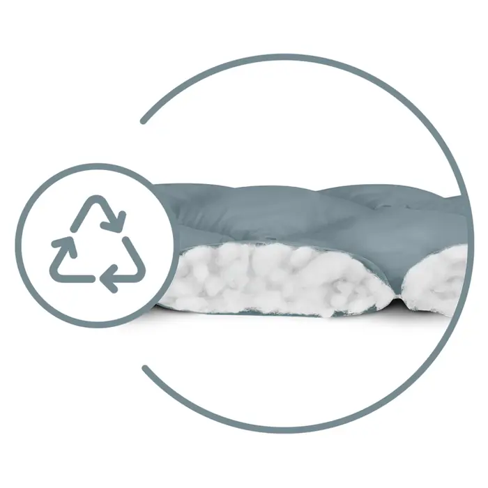 Wypełnienie 3M Thinsulate z recyklingu, Cybex Snogga Mini 2 - uniwersalny całoroczny śpiworek do fotelika samochodowego dla niemowląt, TOG 4, wypełnienie 3M Thinsulate z recyklingu • Moon Black