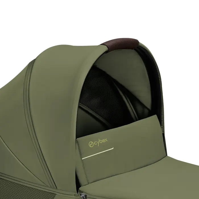 Intuicyjne przenoszenie, Cybex Talos S Lux 2026 - wózek 2w1 ze składaną gondolą Talos, odwracane siedzisko, składany jedną ręką • Moss Green