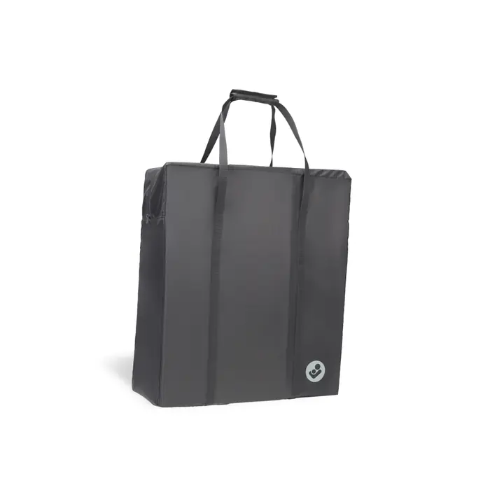 Torba podróżna w zestawie, Maxi Cosi Iora Pro - łóżeczko dostawne 2w1, składane, z kołysaniem i 5 poziomami wysokości (0 - 6mc / 0 - 9kg) • Elegance Graphite