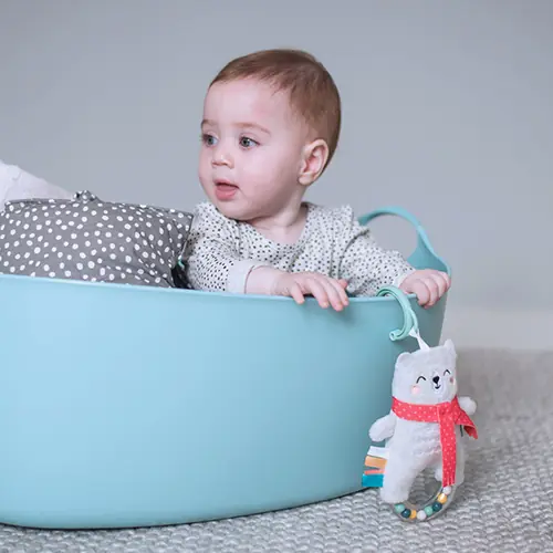 Taf Toys zawieszka pluszowy Miś Paul z grzechotką (12315)